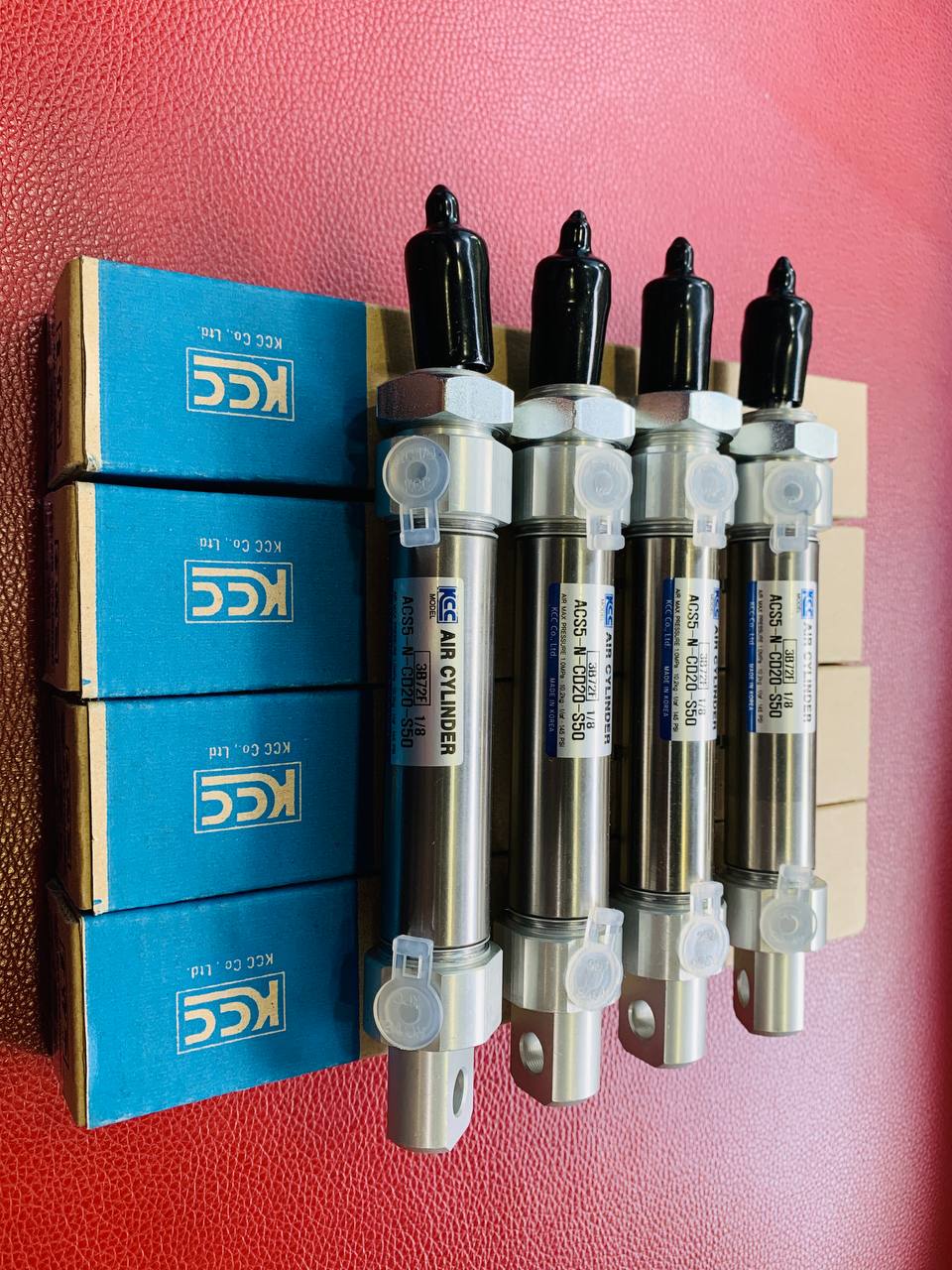 Xi Lanh Khí Nén Tròn KCC Hàn Quốc Ø20 - ACS5-NCD20