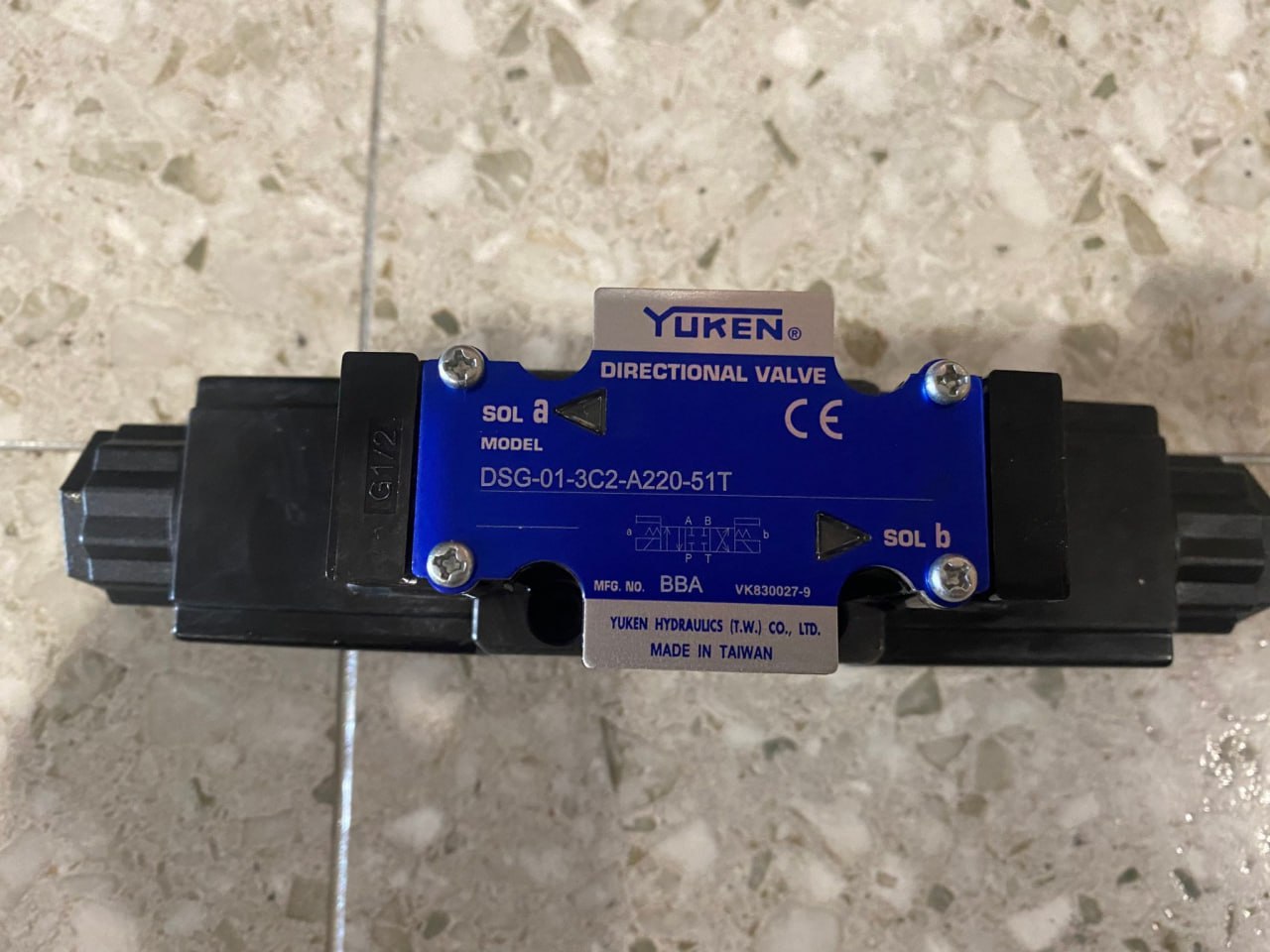 Van Thủy Lực Yuken DSG-01-3C2-A220-51T (Yuken Taiwan)