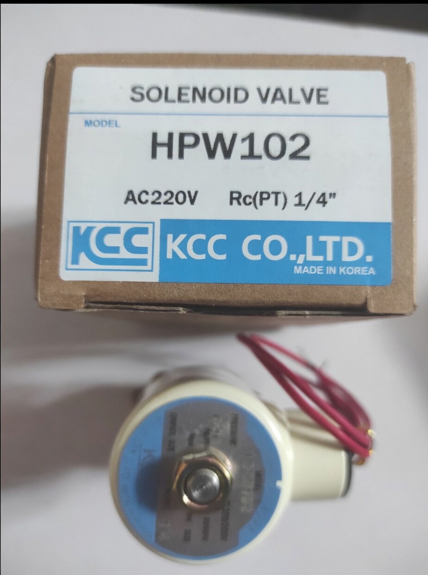 Van Điện Từ 2/2 KCC HPW102 Ren 1/4