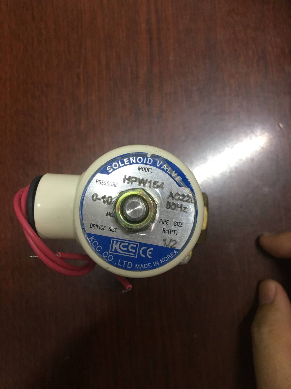 Van Điện Từ 2/2 KCC HPW154 Ren 1/2